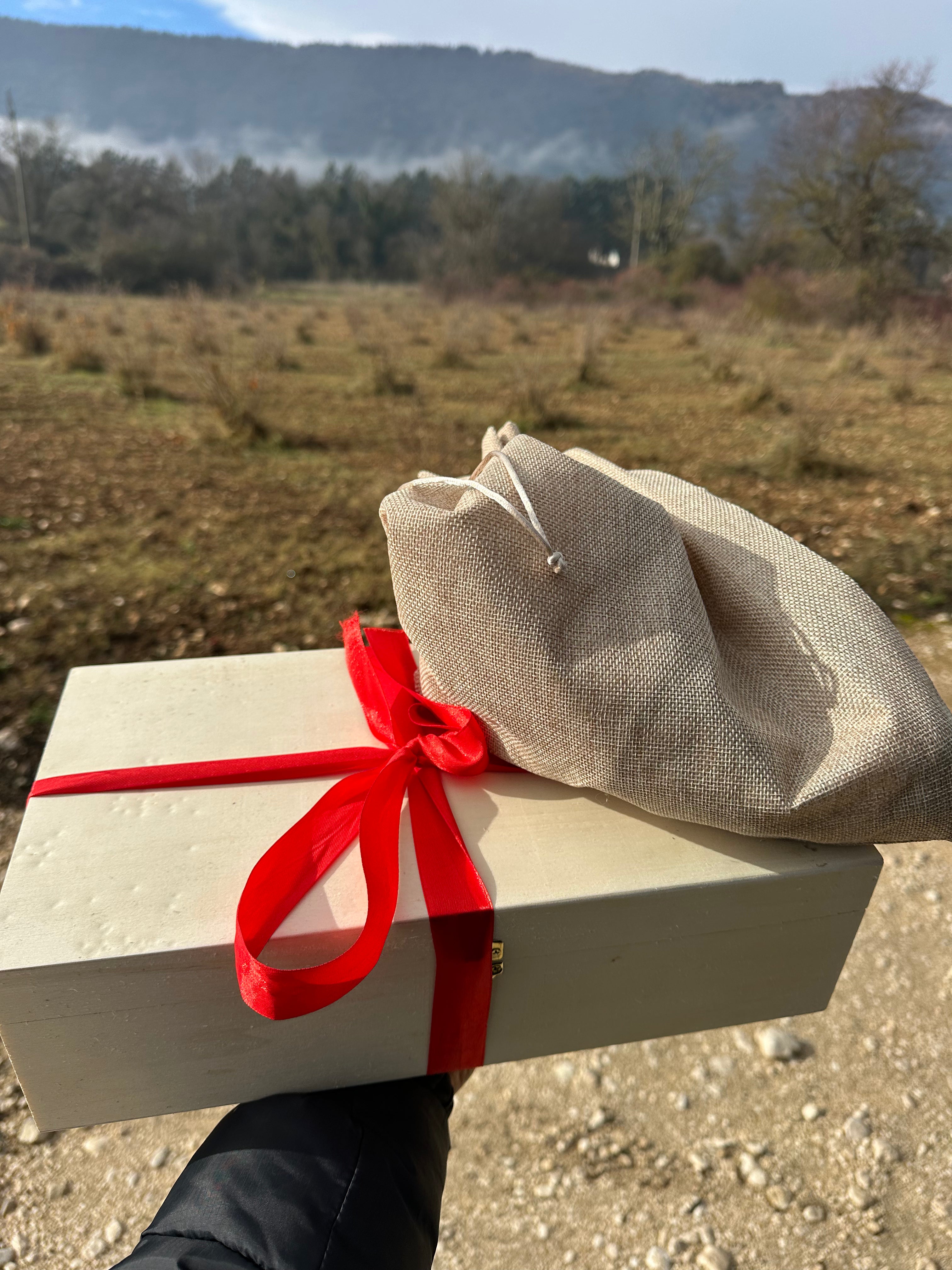 Gusti d'Abruzzo Xmas Cofanetto legno