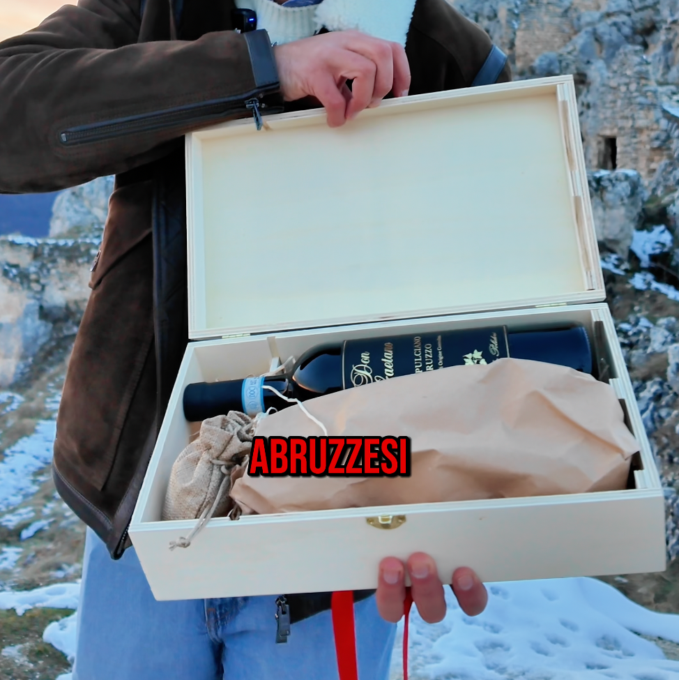 Gusti d'Abruzzo Xmas Cofanetto legno